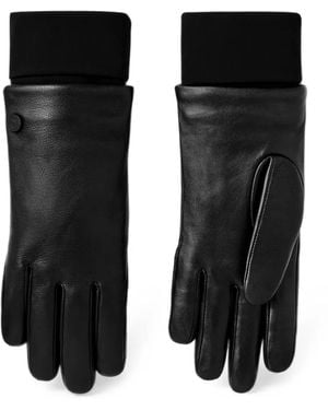 Canada Goose Handschuhe Mit Logo-Patch - Schwarz