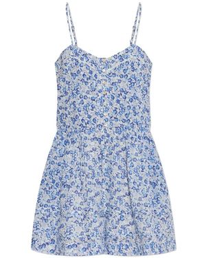 Isabel Marant Vickia Mini Dress - Blue