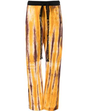 Wales Bonner Air Jersey Hose - Orange
