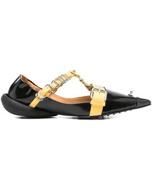 13 09 SR Ballerines Patsy À Bout Pointu - Noir