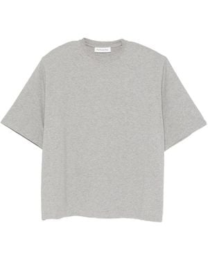 Frankie Shop Anira Side-Slit T-Shirt - Gray
