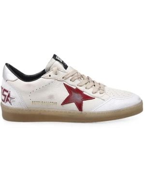 Golden Goose Leather Trainers - Pink