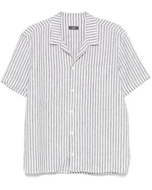 Peserico Striped Shirt - White