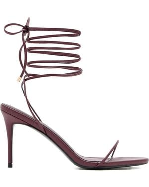 Femme LA 3.0 Barely Open-Toe Sandals - Red