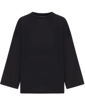 KHAITE Darcy Wool Sweater - Black