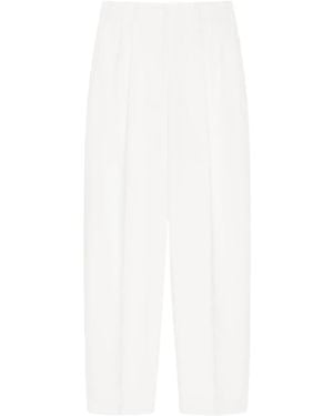 Givenchy プリーツ ウールパンツ - ホワイト