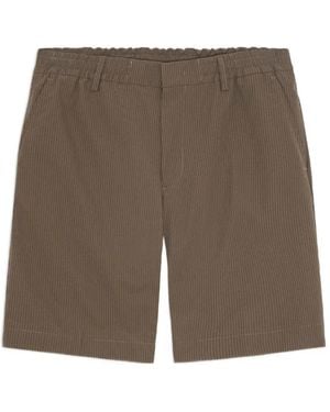NN07 Textured Shorts - Brown
