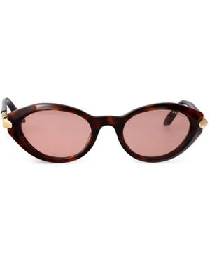 BVLGARI Cat-Eye Sunglasses - Pink