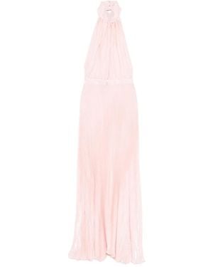 L'ide Renaissance Split Gown in Pink | Lyst