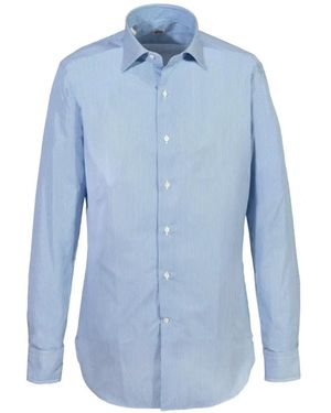 Alessandro Gherardi Vertical-Stripe Shirt - Blue