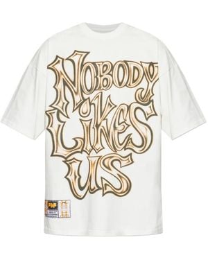 PDF T-Shirt À Imprimé Graphique - White