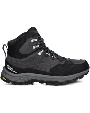 Jack Wolfskin Cyrox Lace-Up Fastening Boots - Black