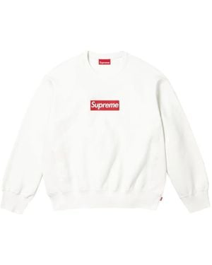 Supreme Washed Box Logo "ss 25 - White