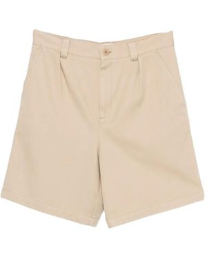 A.P.C. Belt-Loops Shorts - Natural