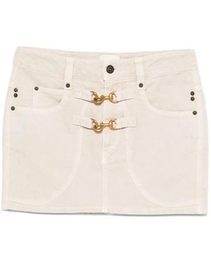 Isabel Marant Paulina mini skirt - Natur