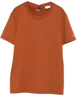 Lanvin Tie-Detail Top - Orange