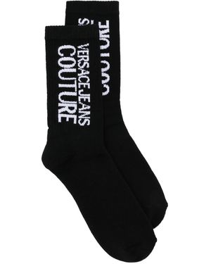 Versace Jeans Couture ロゴ 靴下 - ブラック