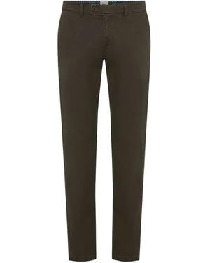 Brax Evans Buttoned Trousers - Grey