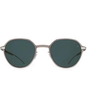 Mykita Ml18 Geometric-Frame Sunglasses - Green