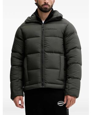 Peak Performance Rivel Hooded Quilted Jacket - Black