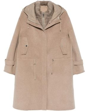 Liska Cappotto Con Design A Strati - Neutro