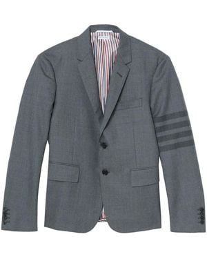 Thom Browne 4-Bar Single-Breasted Blazer - Grey