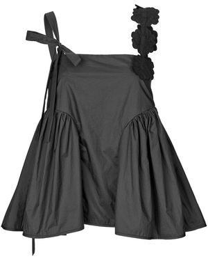 Cecilie Bahnsen Onyx トップ - ブラック