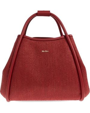 Max Mara Marine Handtasche - Rot