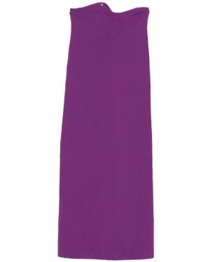 Christopher Esber Jupe Maparadita À Coupe Longue - Violet