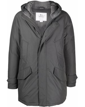 Woolrich Polar High Collar Parka - Gray