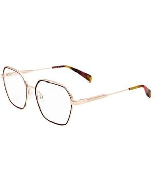 Rag & Bone Brille Mit Geometrischem Gestell - Mettallic