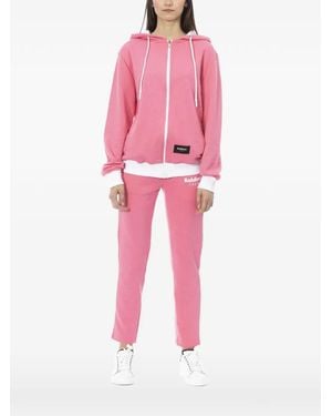 Baldinini Logo-Print Zip-Up Tracksuit - Pink