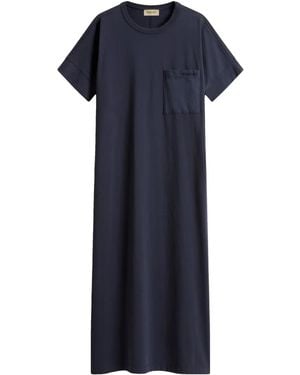 Woolrich Kimono Mid Dress - Blue