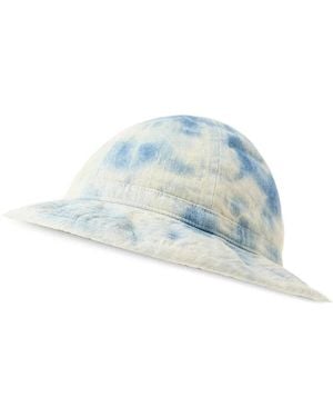 RRL Bob À Effet Tie-Dye - Bleu