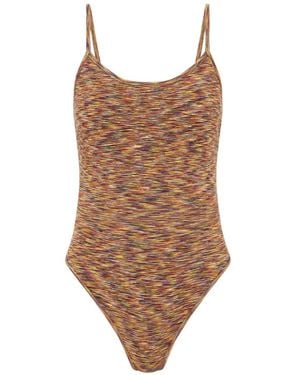 The Upside Seamless Flow Bodysuit - Brown