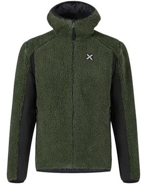 Montura Sherpa Zip-Fastening Hoodie Jacket - Green