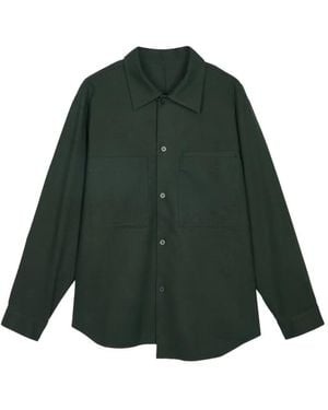 CROQUIS Chemise Ample À Ourlet Asymétrique - Green
