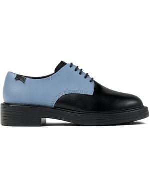 Camper Twins Lace-Up Derby Shoes - Blue