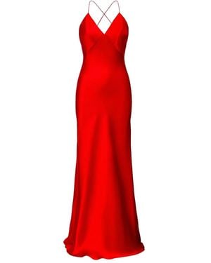 Il Volo Muse Sleeveless Maxi Dress - Red