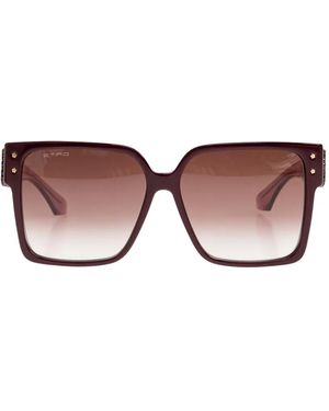 Etro Square-Frame Sunglasses - Pink