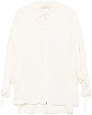 Blumarine Gabardine Tunic - White