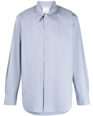 Acne Studios ボタン シャツ - ブルー