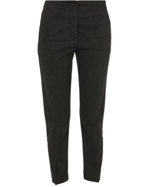 Aspesi Pantalon Court À Boutonnière - Noir