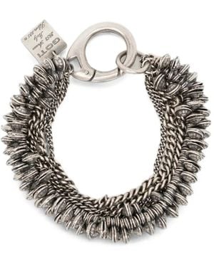 Goti Multi-Chain Beaded Bracelet - Metallic