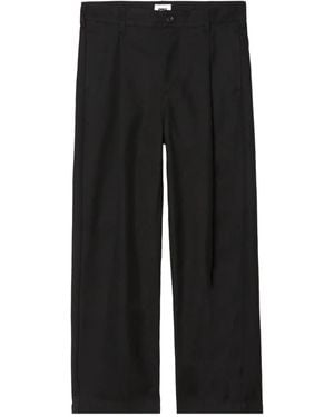 Obey Pantalones Armel de algodón con pinzas - Negro