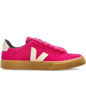 Veja Baskets Campo En Daim - Rose