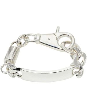 Martine Ali Complex Id Chain Bracelet - White