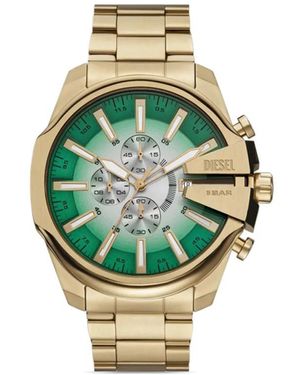 DIESEL Mega Chief Slim 48mm 腕時計 - グリーン
