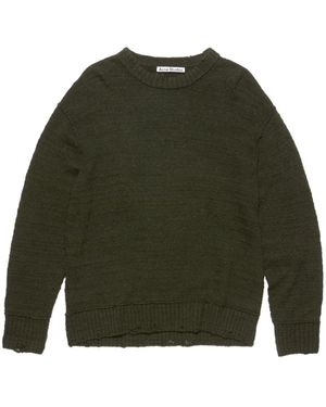 Acne Studios Maglione Girocollo - Verde