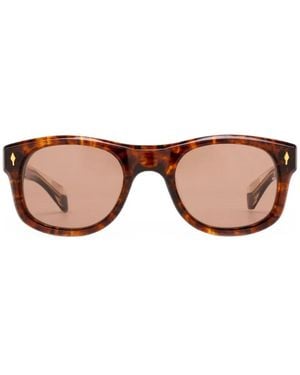 Jacques Marie Mage Lunettes De Soleil Amilcar À Monture Carrée - Pink